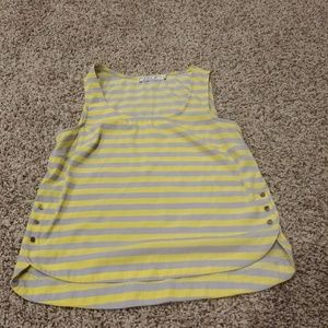 Chloe K green gray tank size small